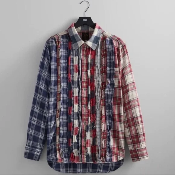KITH for Needles Ribbon Cuts Flannel Shirt - Picture 5 of 7